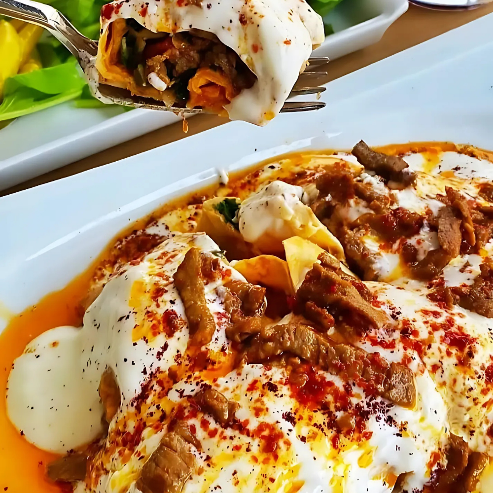 Yoğurtlu Et Tantuni
